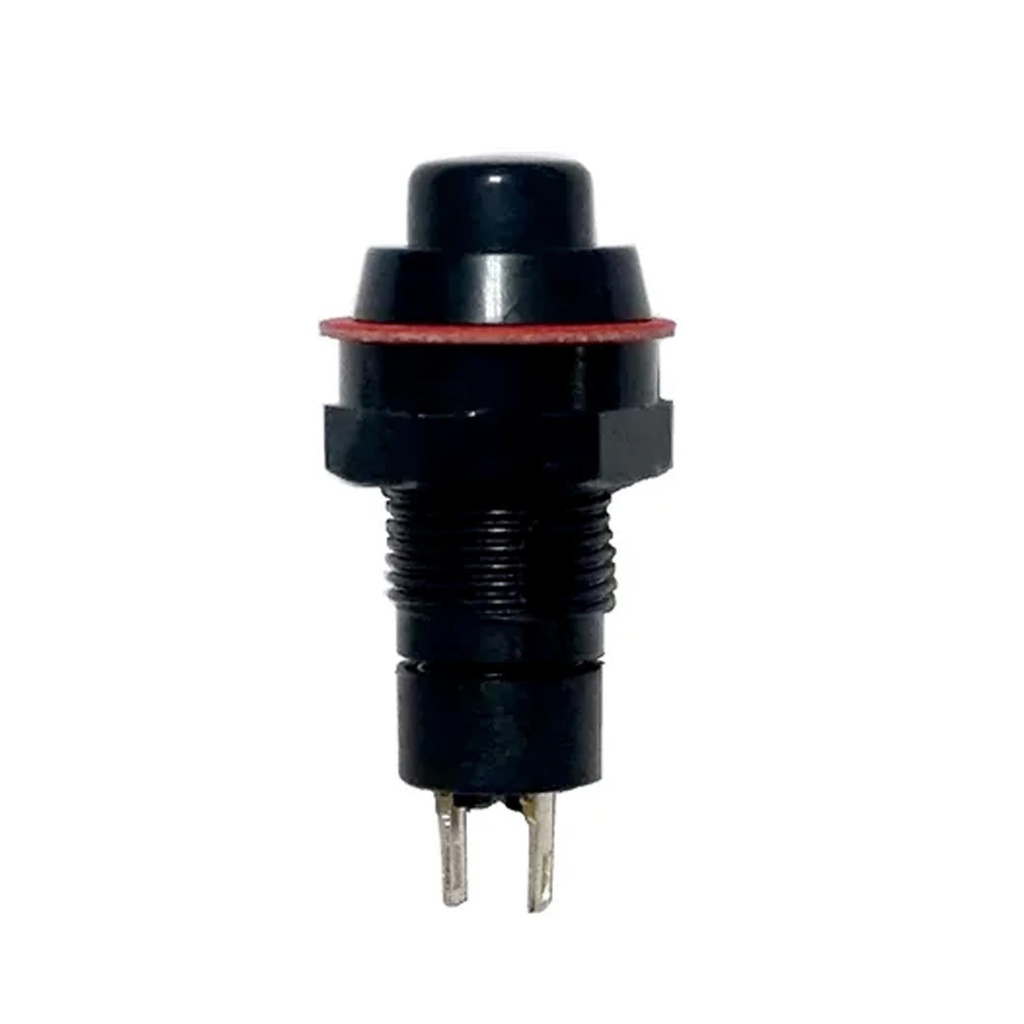 SWITCH ON-OFF BOTON NEGRO REDONDO | Car Audio System